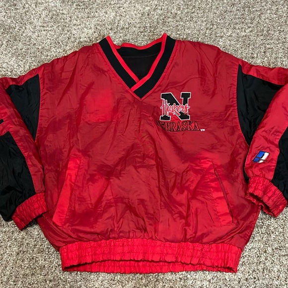Vintage Kids Nebraska Huskies Reversible Pullover - Picture 1 of 2